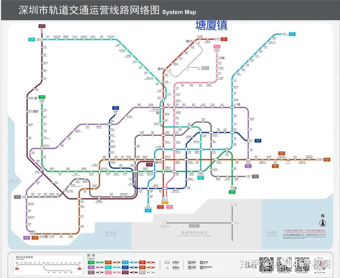 “深圳地铁线路图全新升级版”