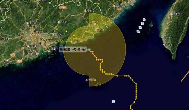 2025年汕头地区台风最新动态通报